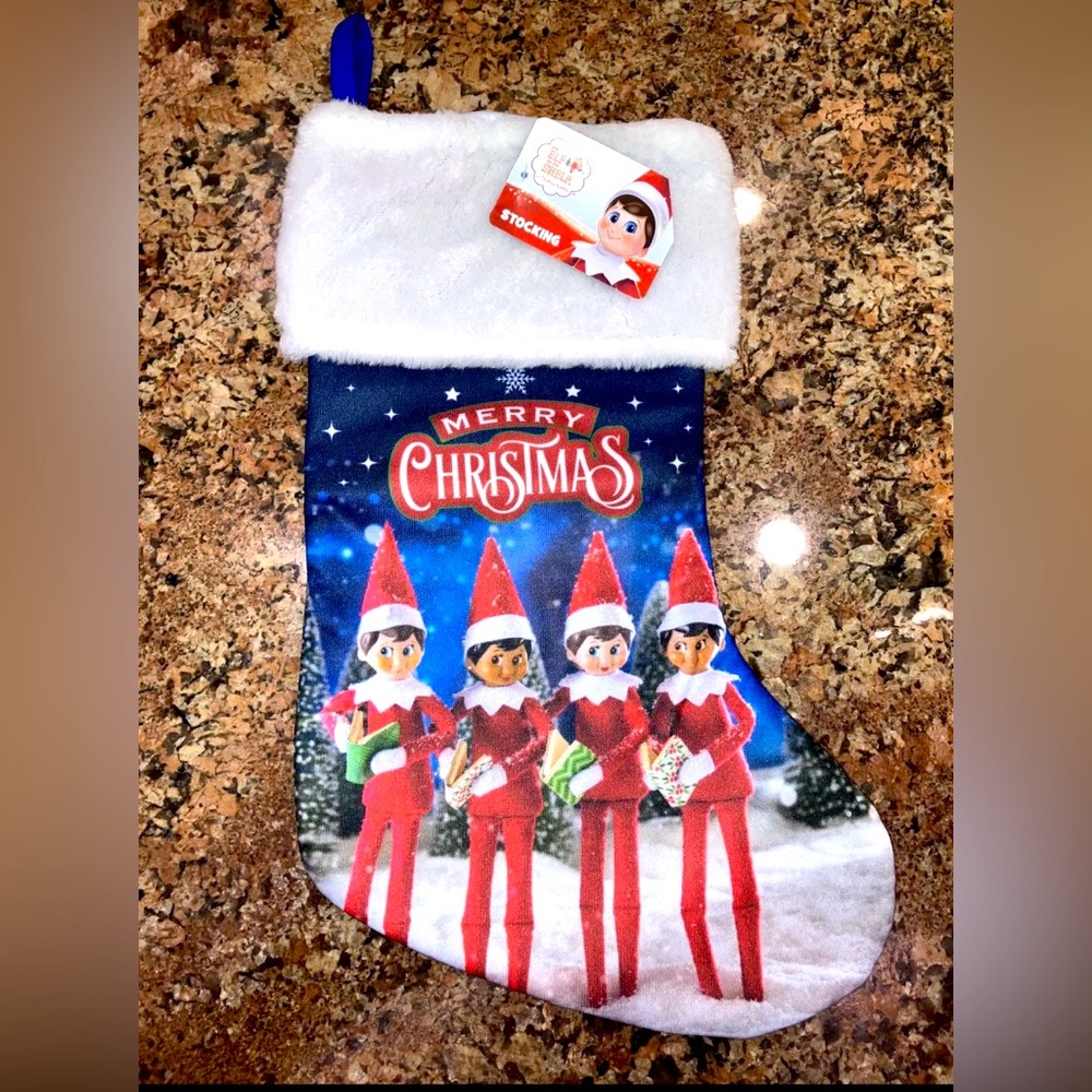 Elf On the Shelf Christmas Stocking